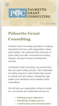 Mobile Screenshot of palmettogrants.com